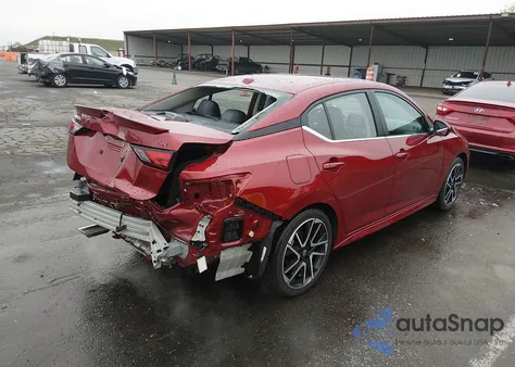 2025 Nissan Sentra Sr from USA, damaged, VIN 3N1AB8DV1SY210010